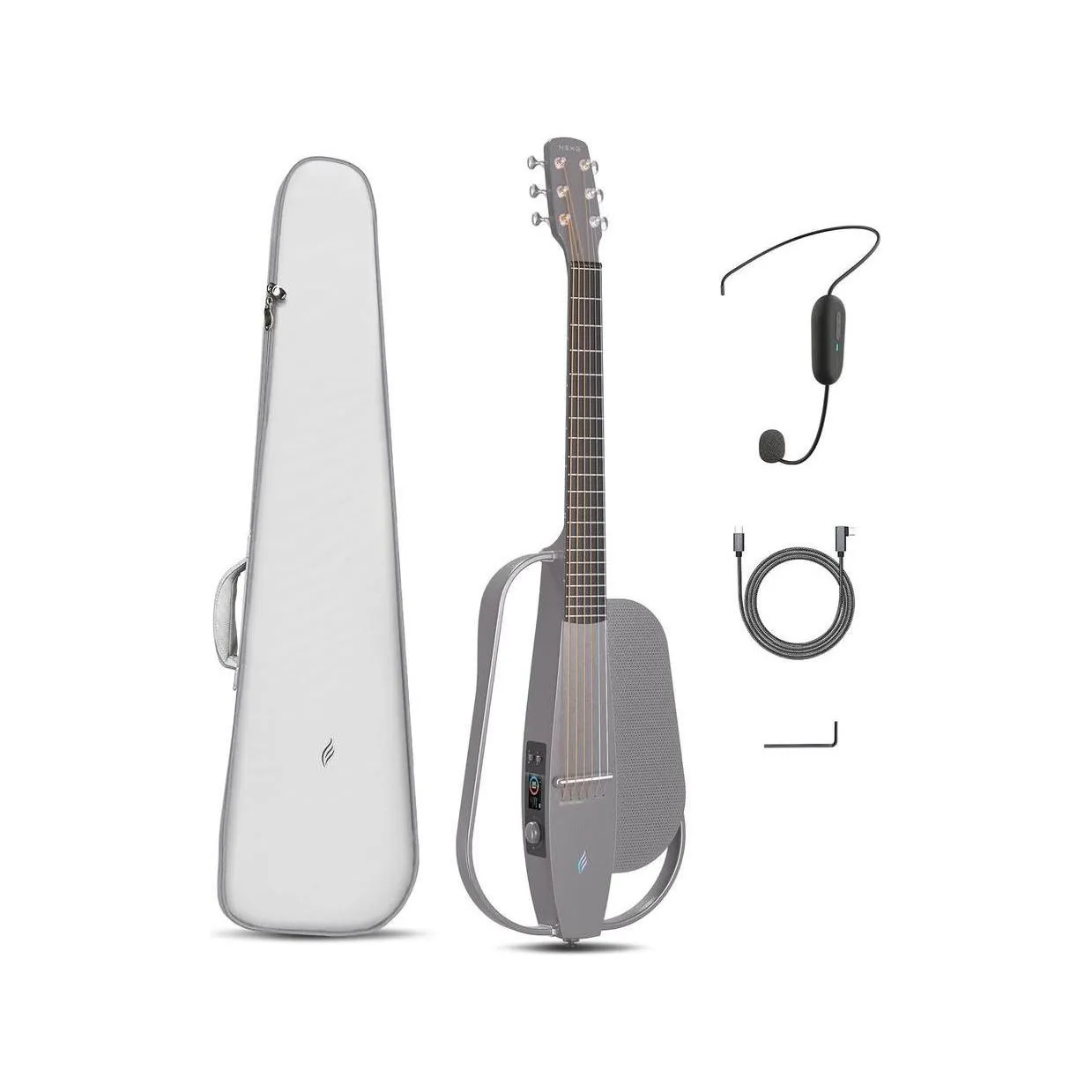 Enya NexG SE Electric Guitar - Silver
