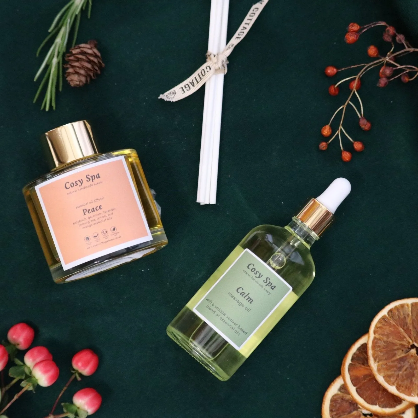 Essence Of Peace & Comfort Christmas Diffuser Gift Box