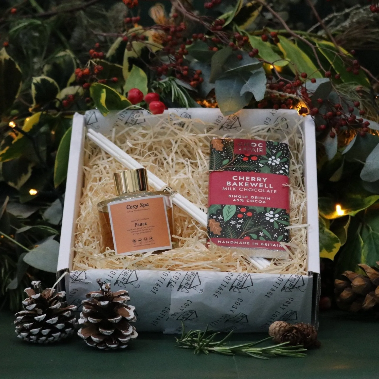 Essence Of Peace & Comfort Christmas Diffuser Gift Box