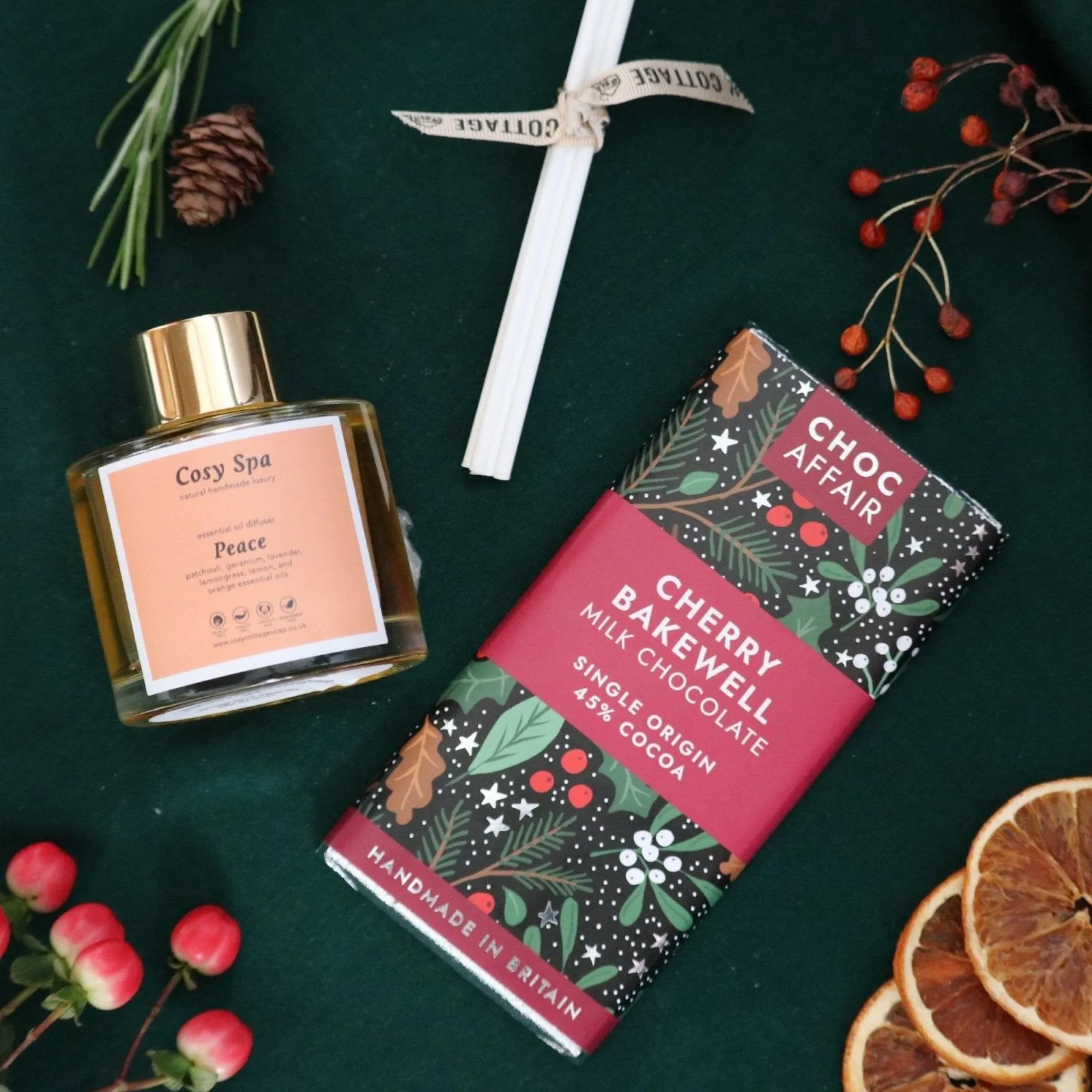 Essence Of Peace & Comfort Christmas Diffuser Gift Box
