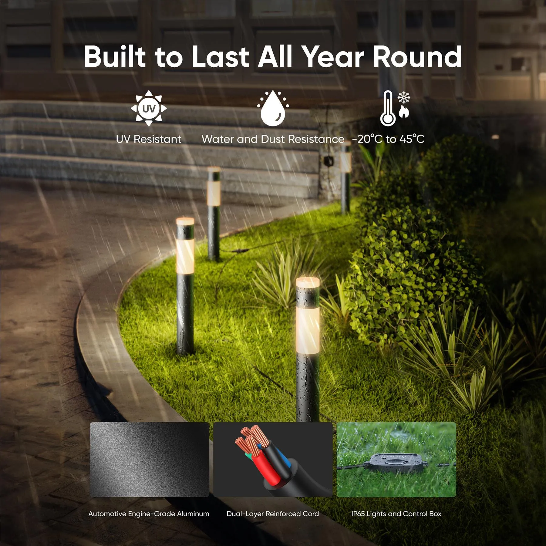 Eufy E10 Outdoor Pathway Lights (4 Pack)