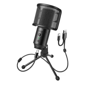 Fifine K683A Type-C Cardioid  USB Microphone   TRIPOD