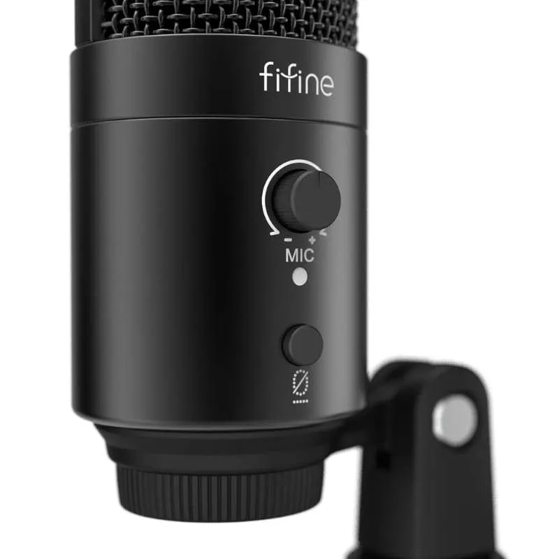 Fifine K683A Type-C Cardioid  USB Microphone   TRIPOD