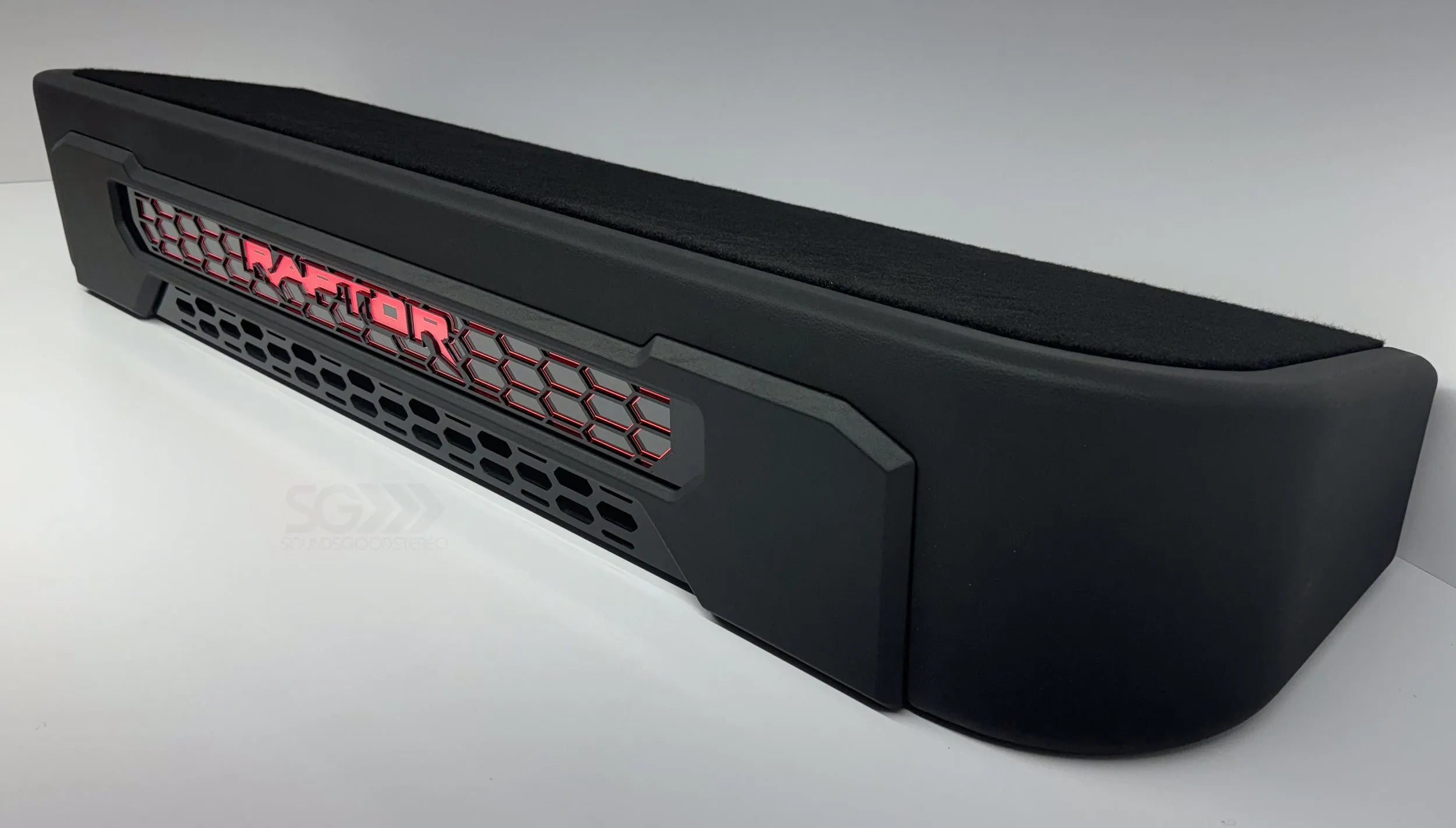 Flagship Underseat Two 10-inch JL Audio 10TW3 Series Subwoofer Enclosure for Select 2020-2022 Ford F-Series Super Duty SuperCrew Trucks with the Non-Amplified System