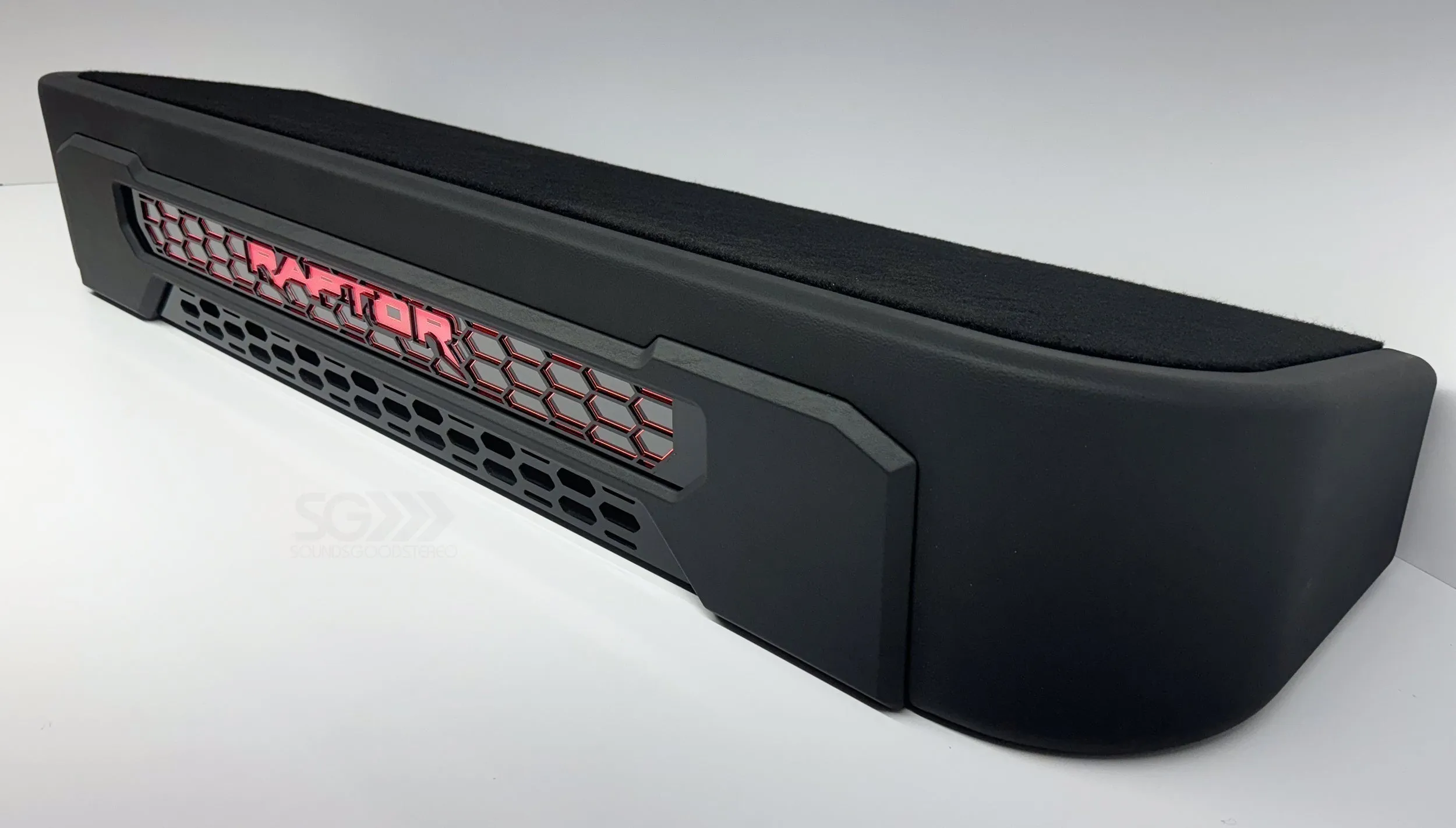 Flagship Underseat Two 10-inch JL Audio 10TW3 Series Subwoofer Enclosure for Select 2021  Ford F-Series SuperCrew Trucks with the Non-Amplified System