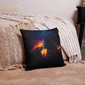 Floral Harmony Premium Pillow