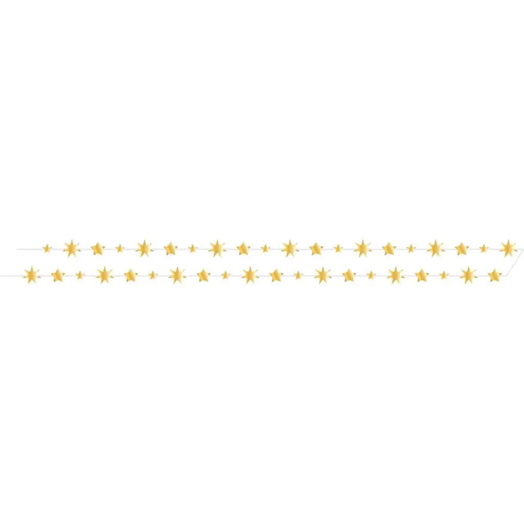 Foil Starry Night Stars Garland