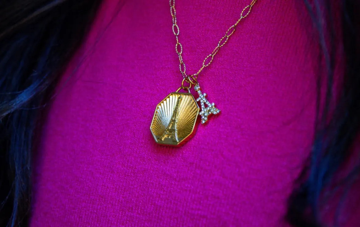 French Vibe Charm Necklace