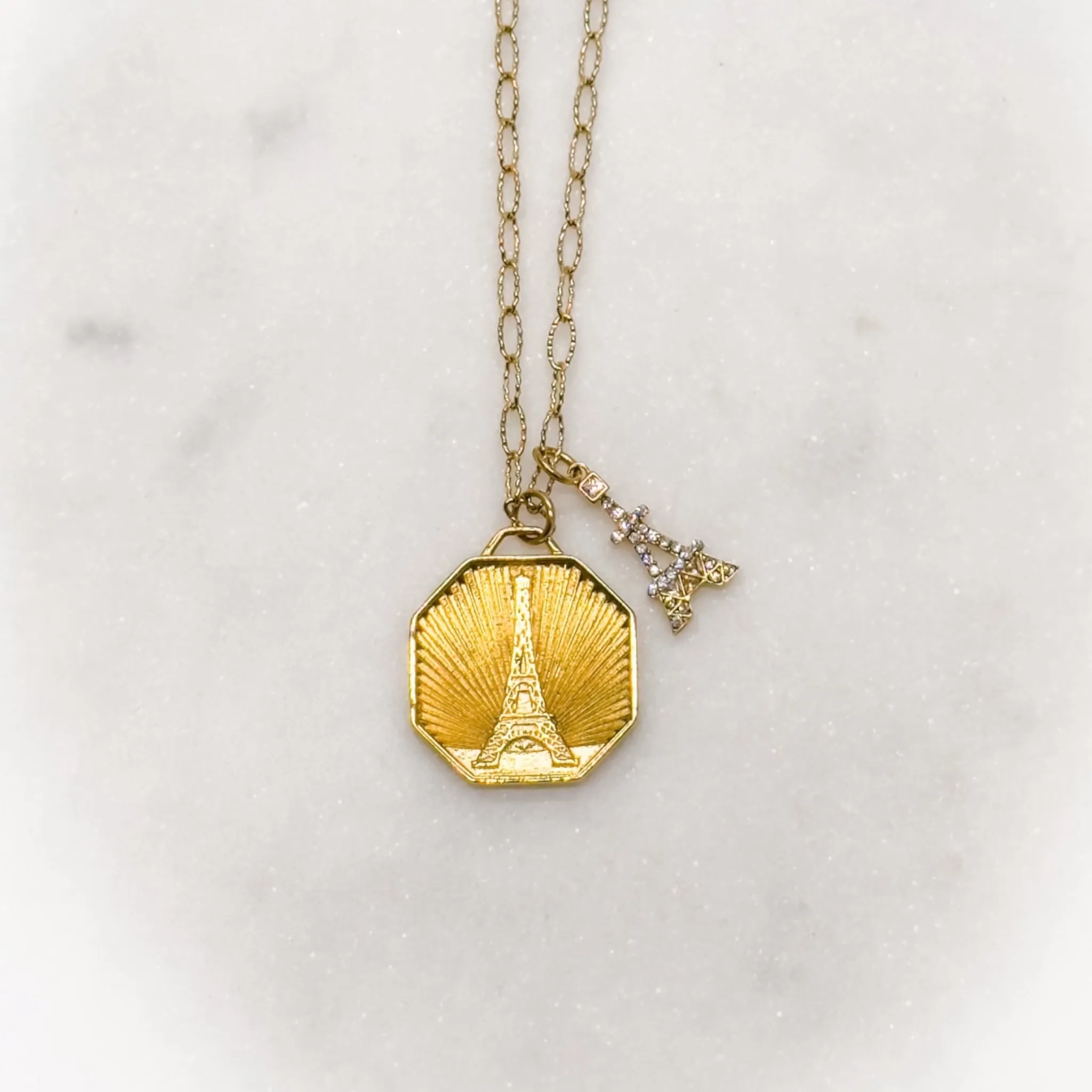 French Vibe Charm Necklace