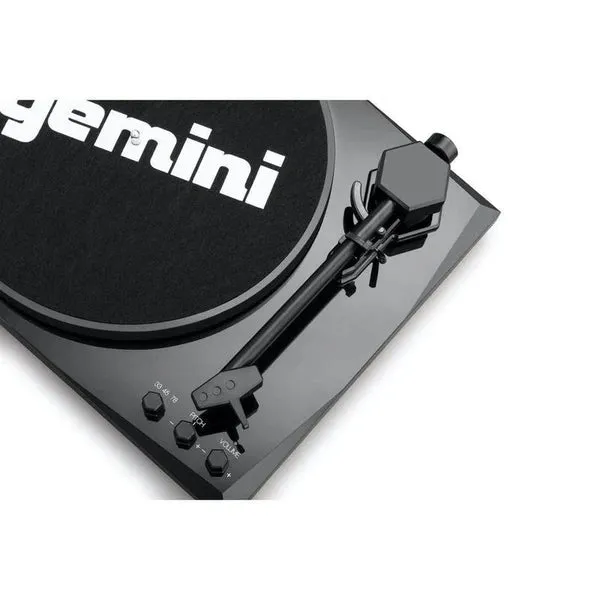 Gemini Audio TT-900 Stereo Turntable System (Black/Red)