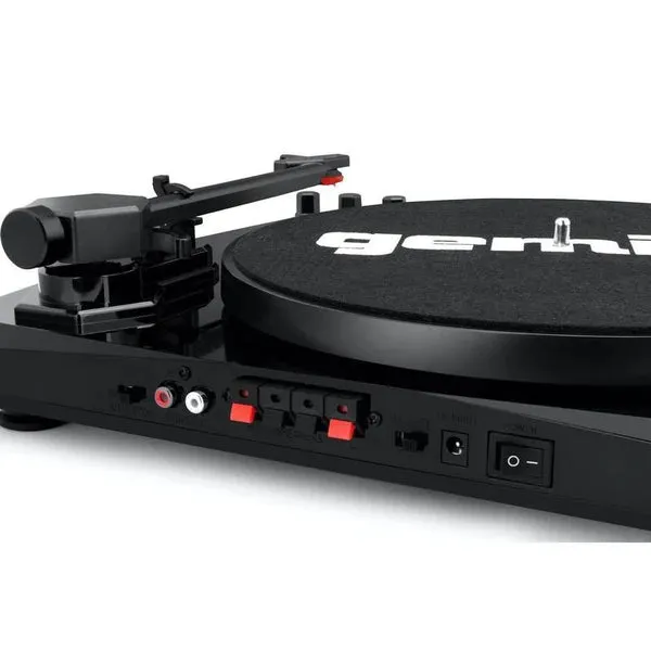 Gemini Audio TT-900 Stereo Turntable System (Black/Red)