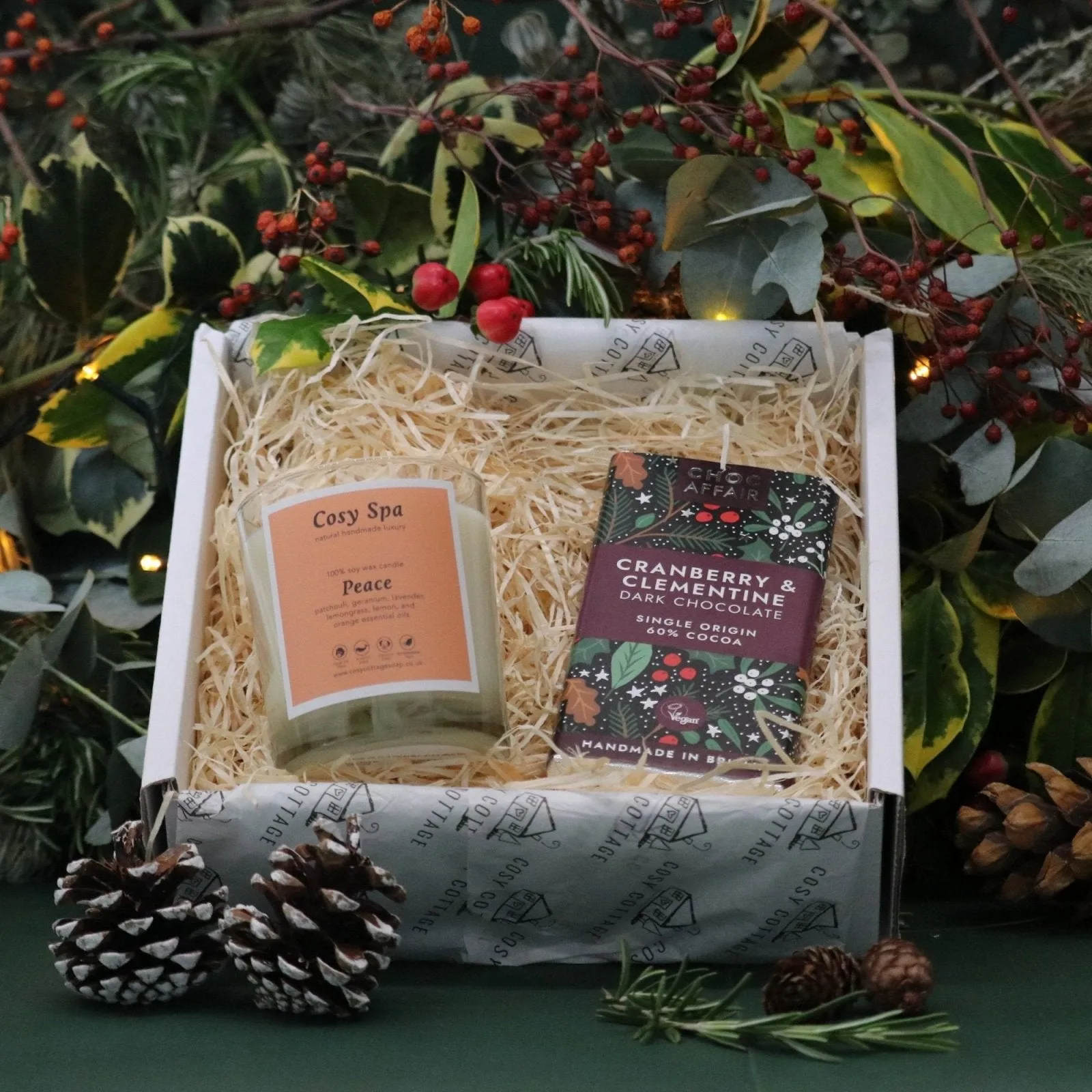 Glow Of Peace & Comfort Christmas Candle Gift Box