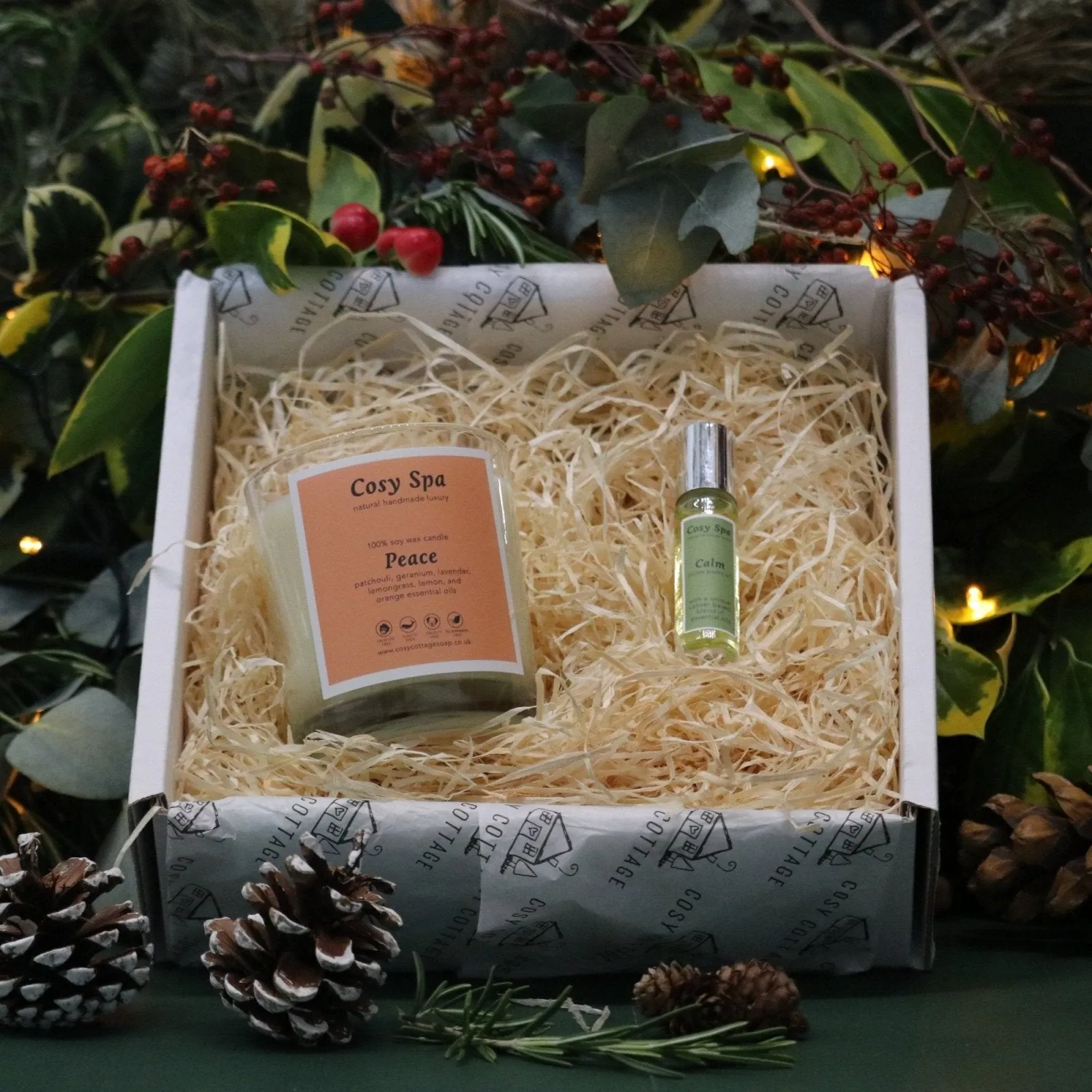 Glow Of Peace & Comfort Christmas Candle Gift Box