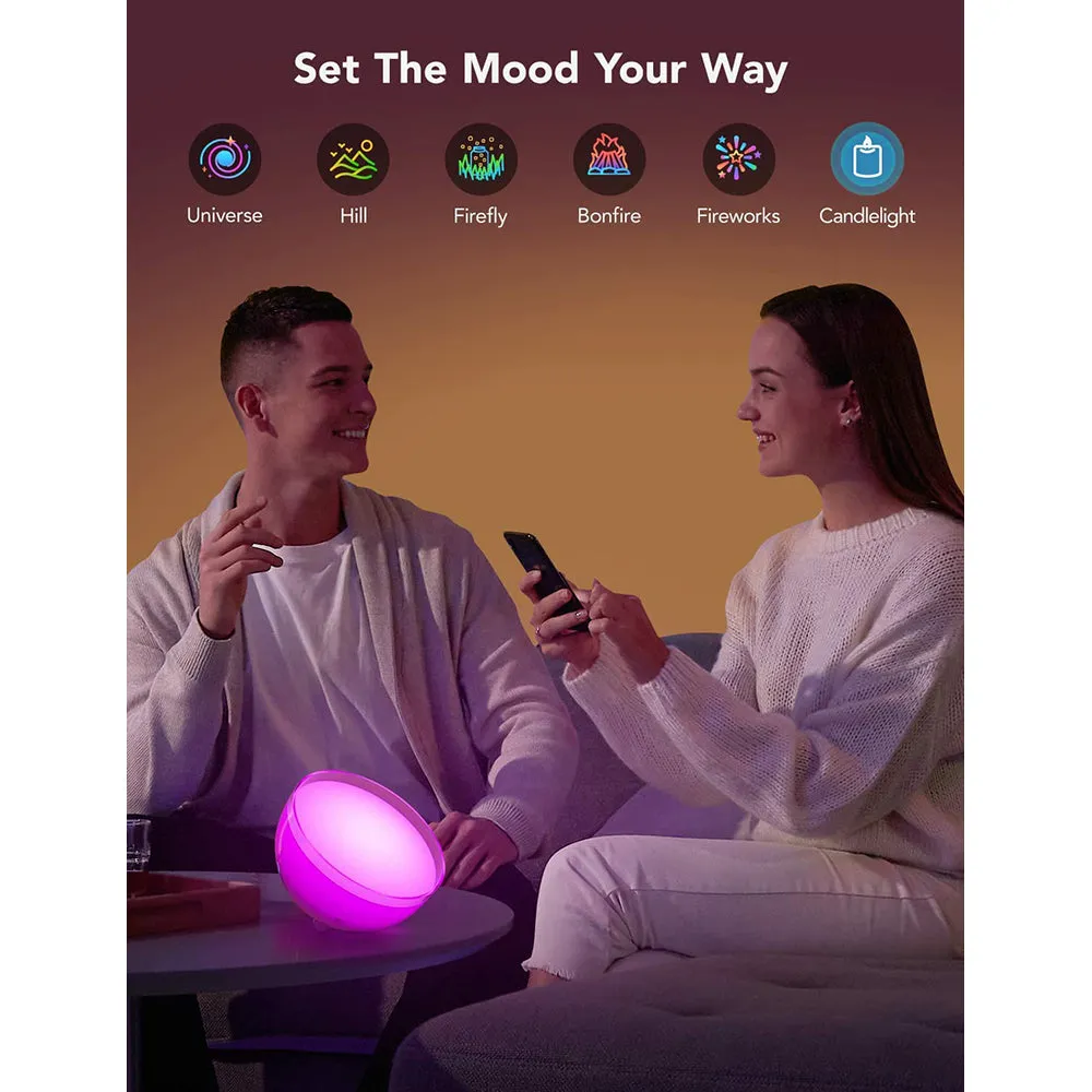 Govee Aura RBGBIC Smart Table Lamp - White | H60522D1-OF-UK