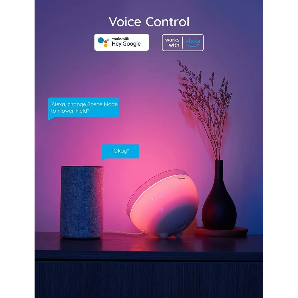 Govee Aura RBGBIC Smart Table Lamp - White | H60522D1-OF-UK