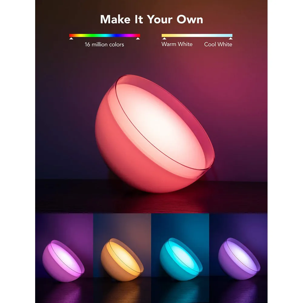 Govee Aura RBGBIC Smart Table Lamp - White | H60522D1-OF-UK