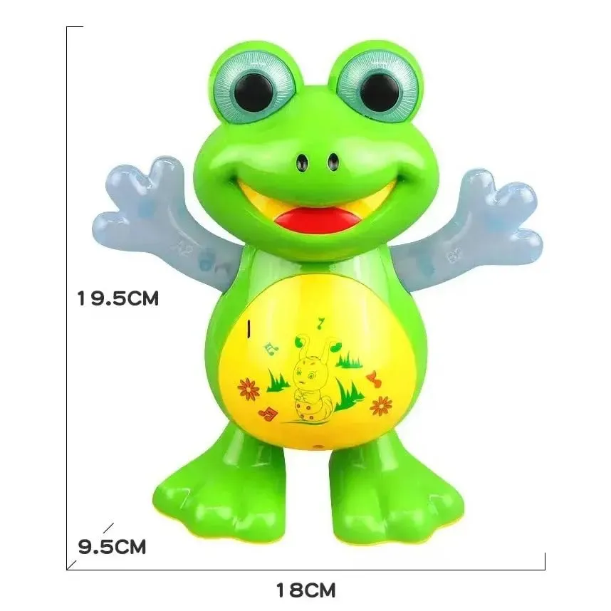 Goyal's Dancing Frog Toy with Music Flashing Lights and Real Dancing Action (Frog)
