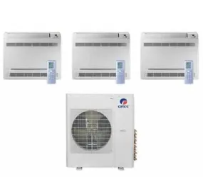 GREE Multi Gen2 Series 24,000 BTU 3-Zone Mini Floor Console 9K 12K 12K Ductless Mini-Split System