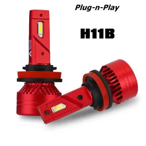H9B H11B LED Forward Lightings Bulbs Plug-n-Play Conversion Kits Upgrade