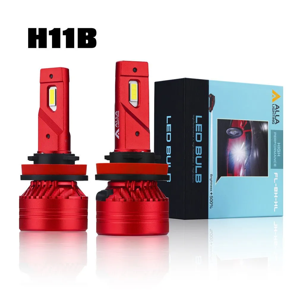 H9B H11B LED Forward Lightings Bulbs Plug-n-Play Conversion Kits Upgrade