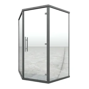 Haljas Hele Glass Mini | 3-Person Pre-Assembled Luxury Outdoor Glass Traditional Sauna