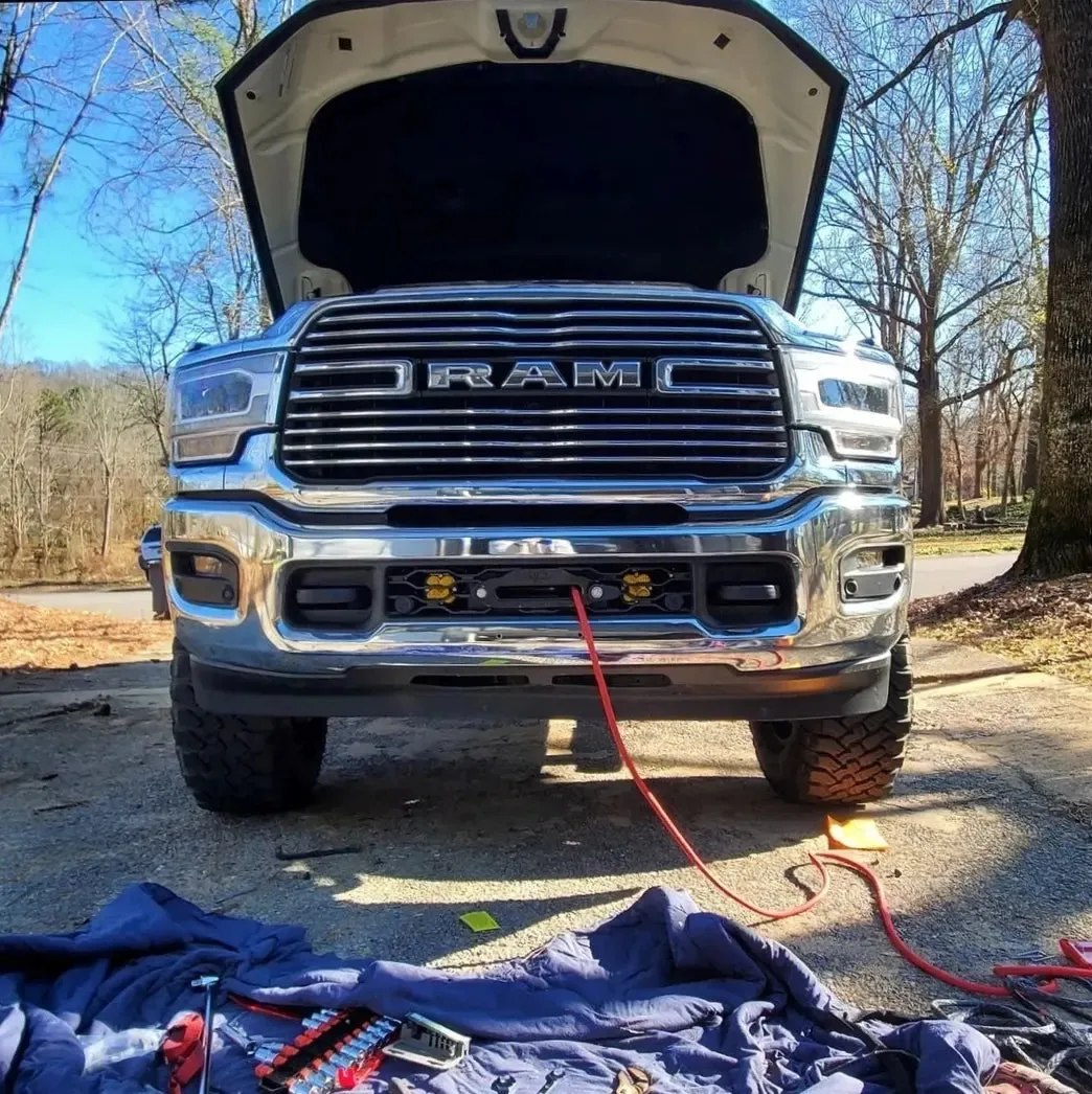 Hidden Winch Mount | 2019-2024 RAM 2500-3500 [6.4L Hemi]