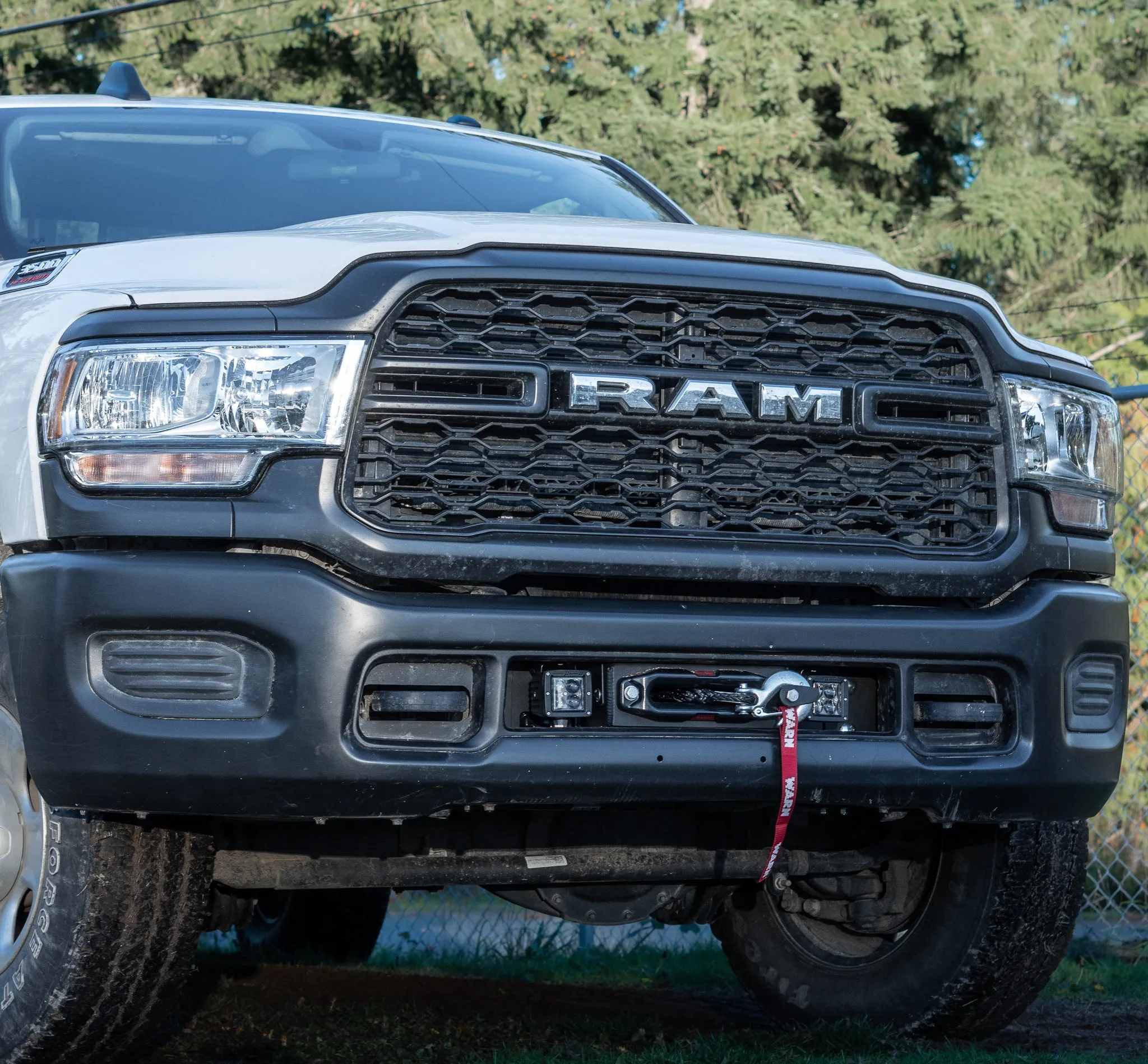 Hidden Winch Mount | 2019-2024 RAM 2500-3500 [6.4L Hemi]