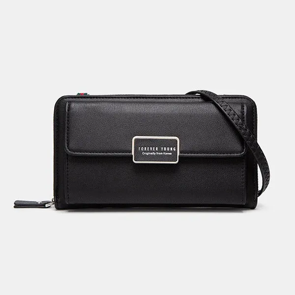 High Capacity Multi-Slot Crossbody Phone Bag