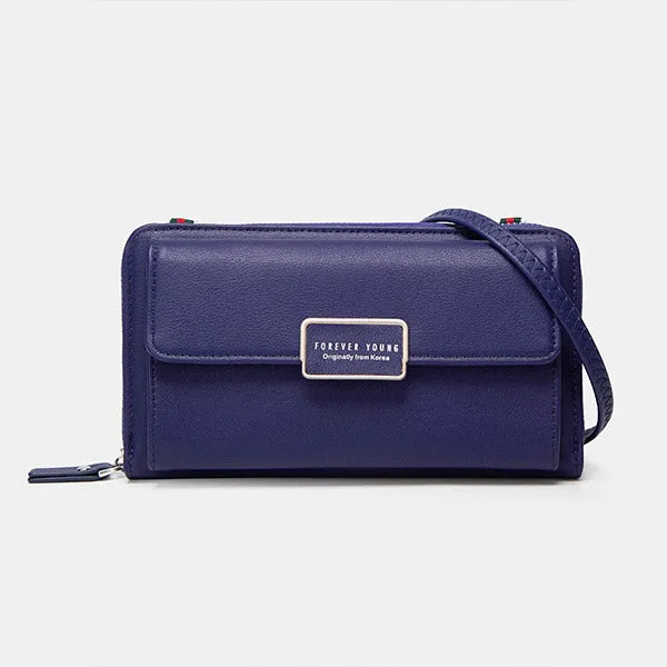 High Capacity Multi-Slot Crossbody Phone Bag