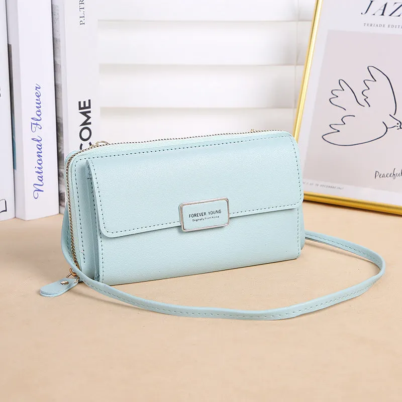 High Capacity Multi-Slot Crossbody Phone Bag