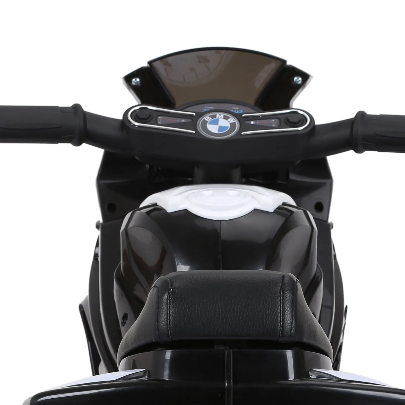 HOMCOM Kids Black Electric Ride on Motorcycle BMW S1000RR with Headlights Music