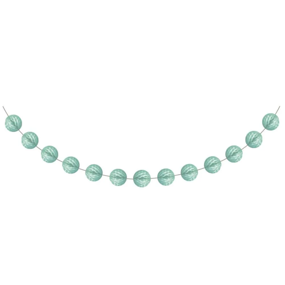 Honeycomb Garland, Fresh Mint