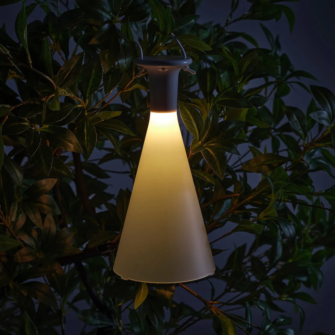 Ikea Solvinden LED table lamp, white, 26 cm