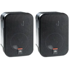 JBL CSS-1S/T Compact 10W/8Ohms 2-Way Loudspeaker w/ Multi-Tap 100V/70V Transformer (Pair)