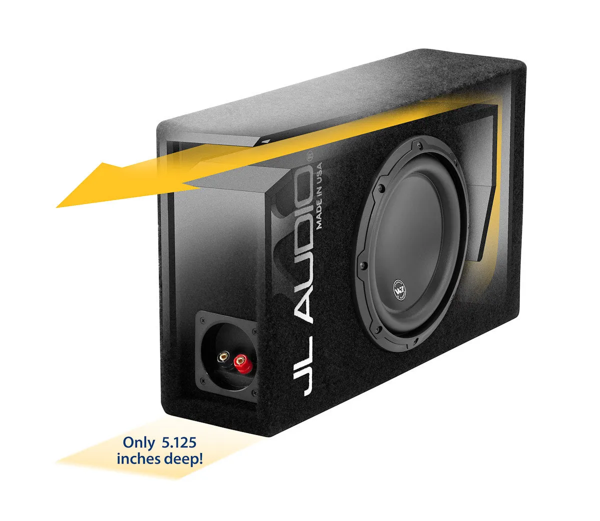 JL Audio CP108LG-W3v3 Single 8W3v3 MicroSub