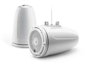 JL Audio M3 7.7in Enclosed Tower Speakers White Classic Grille
