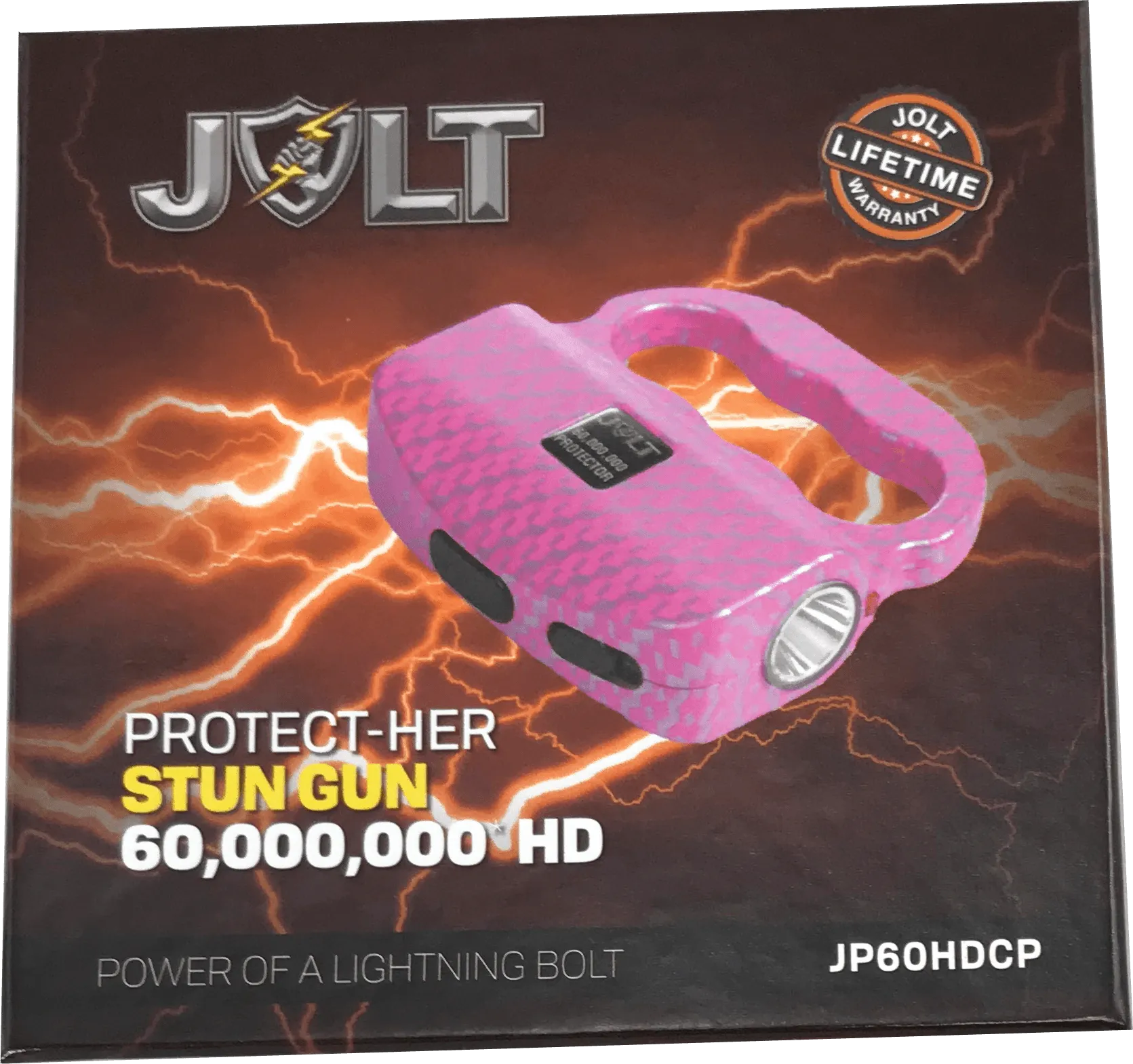 Jolt Protect-Her HD Stun Gun with Light