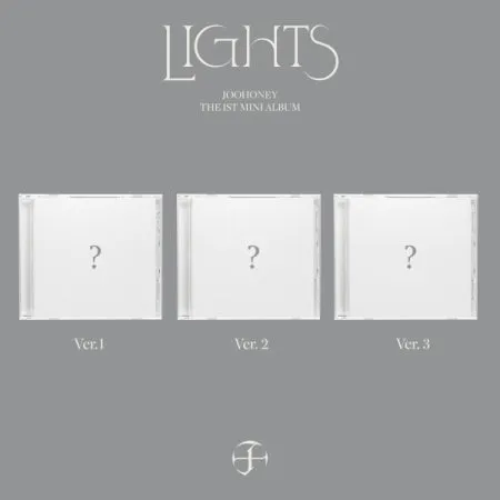 JOOHONEY (MONSTA X)- Mini 1th Album [LIGHTS] Jewel Random ver.