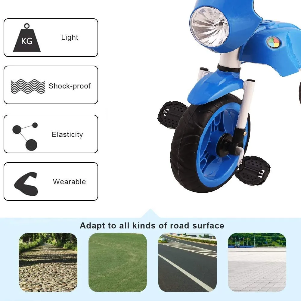 JoyRide Bullet Trike Push Bike Baby Ride On Bike for 2-5 Year Old Boys Girls Kids and Toddlers First Bike Birthday Gift (Blue)