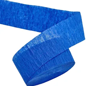 Kicko Navy Blue Crepe Streamers - 2 Pack, 162 Feet x 1.75 Inches - for Kids, Party Favors