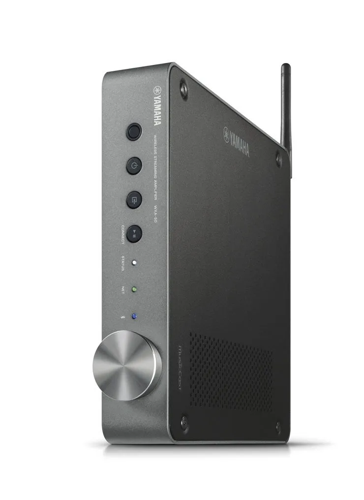 Klipsch AW-650 6.5" Two-Way Indoor/Outdoor Speaker and Yamaha WXA-50 Wireless Streaming Amplifier