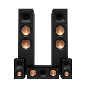 Klipsch Reference Dolby Atmos 5.0.2 Surround System 5 Speakers Bundle R-806-FA R-40M R-50C