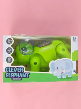 KTY18 Clever Elephant Electric Toy For Kids Green