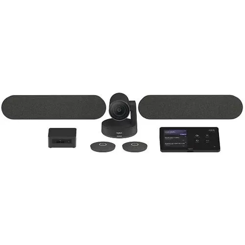 Logitech TAPRALMSTINT2 Medium Room With Tap   Rally   Intel Nuc for Microsoft  Teams Rooms