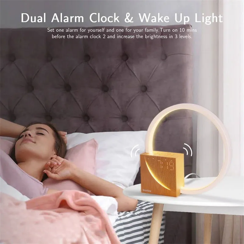 LovelyRLovely Touch Control Bedside Table Lamp With Natural Sounds