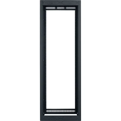 Lowell Mfg Equipment Rack-Enclosed-35U, 27in Deep, with AV Accessory Bundle
