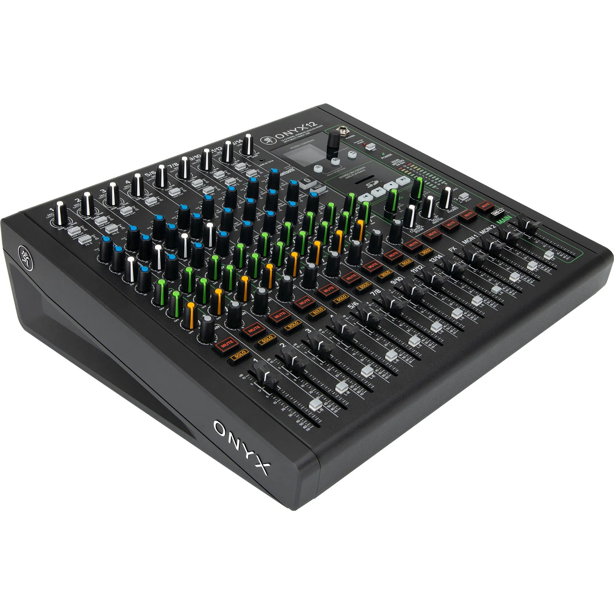 Mackie ONYX12 12-Channel Premium Analog Mixer with Multi-Track USB