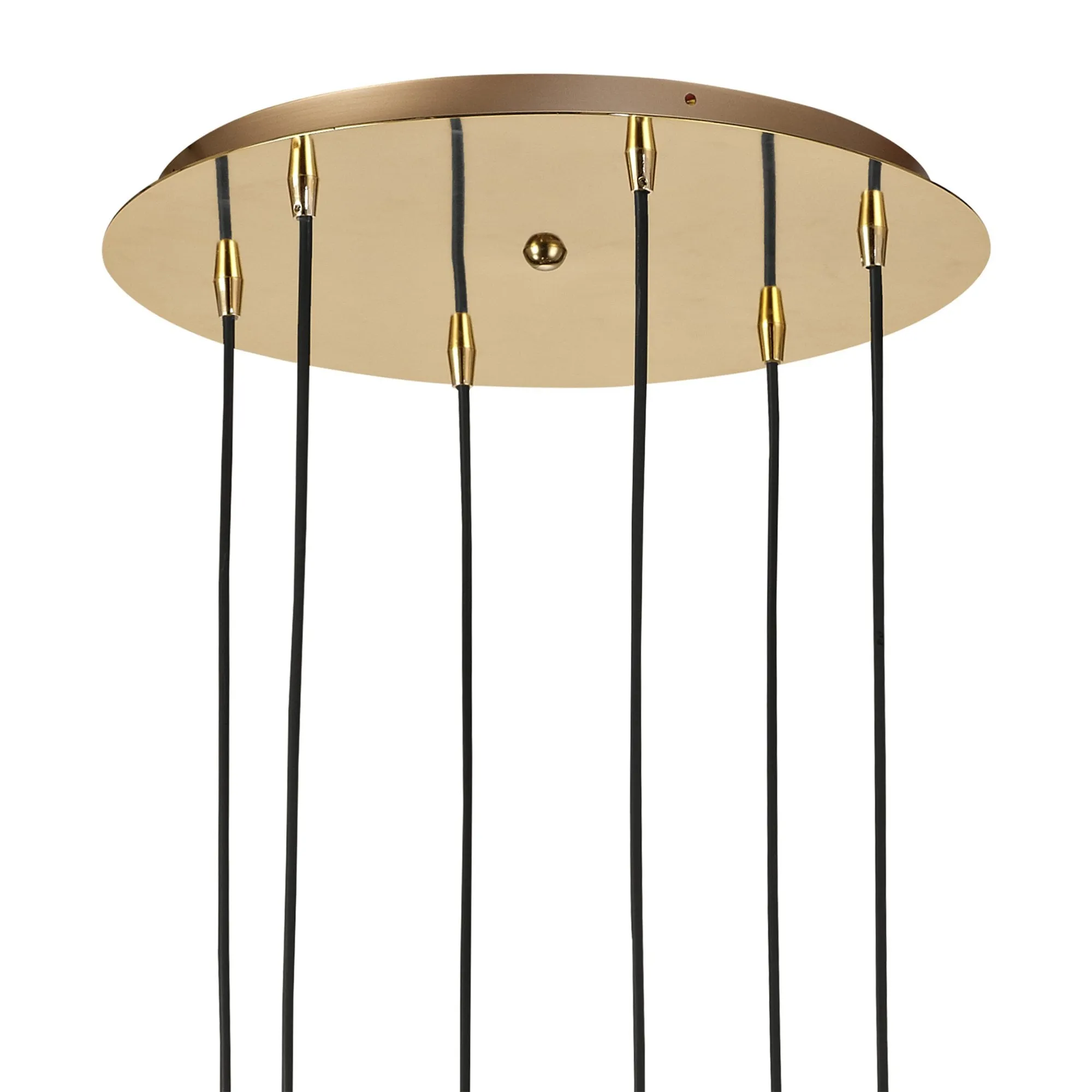 Mantra M5895 Jazz Oro Pendant 6 Light Polished Gold