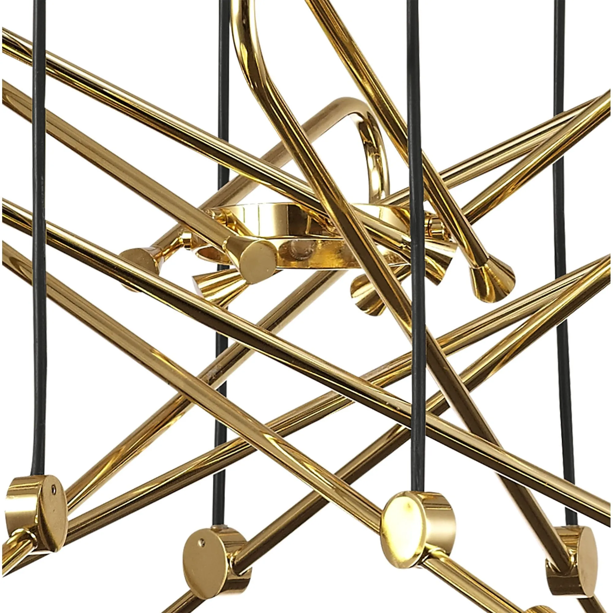Mantra M5895 Jazz Oro Pendant 6 Light Polished Gold