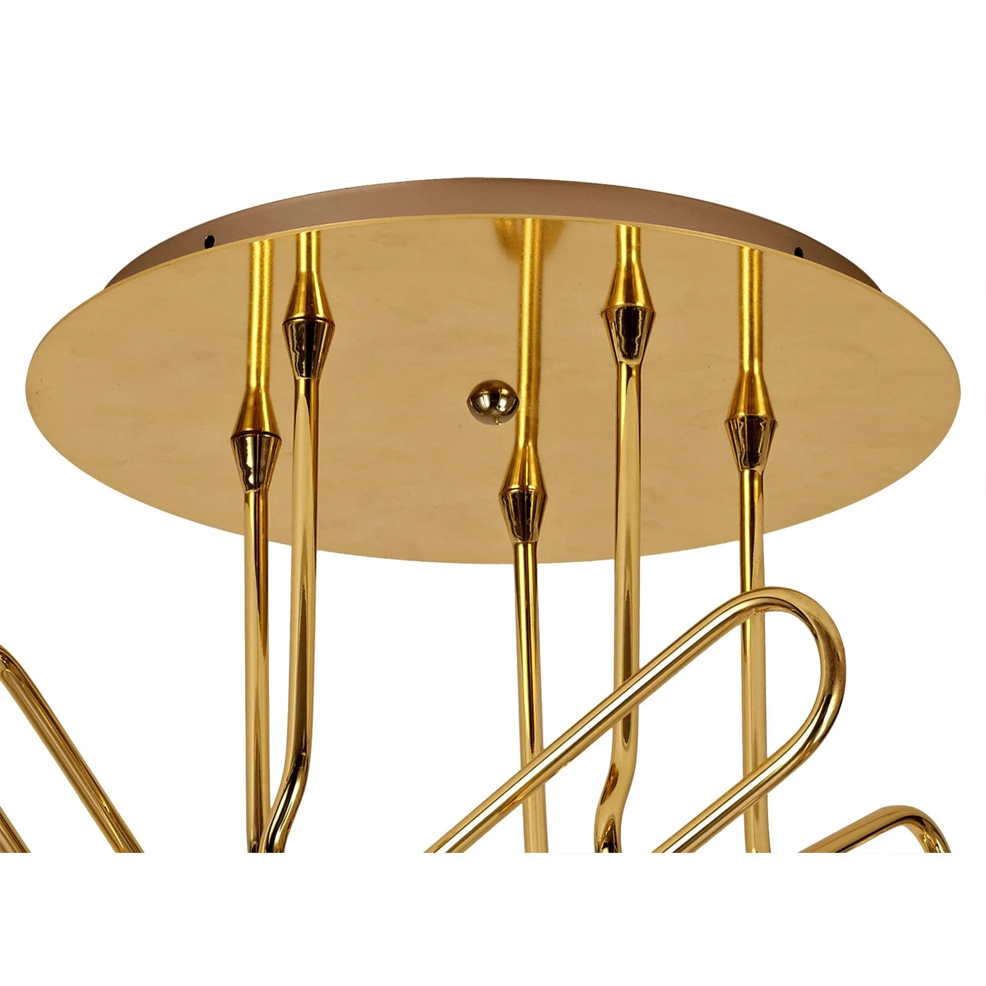 Mantra M5897 Jazz Oro Pendant 5 Light Polished Gold